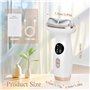 Appareil Massage Visage, Gua Sha Visage Électrique, Appareil de Beauté Anti Rides avec Chaud Froid et Vibrations, Appareil de Li