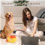 Petmotion - Mangeoire interactive en forme de canard jaune – Jouet à alimentation lente pour chiens et chats | Distributeur de f
