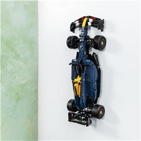 Brickify Support mural compatible avec Lego Technic Red Bull RB20 42206 – Affichez en toute sécurité votre voiture – Ensemble Le