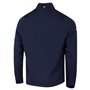 Callaway Golf Mens Hex Textured Sustainable Thermal Fleece Pull - Caban - XL