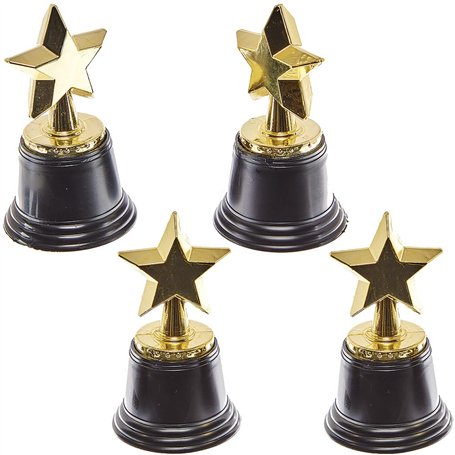 Baker Ross FN149 Trophées étoiles - Lot de 4