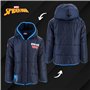 Spiderman Veste pour Garçon, Blouson D'hiver Chaude et Douce Manteau à Capuche pour Garçon Taille 4 Ans | Bleu