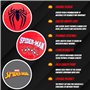 Spiderman Veste pour Garçon, Blouson D'hiver Chaude et Douce Manteau à Capuche pour Garçon Taille 4 Ans | Rouge