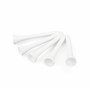 Lot de 100 tees de golf en bois écologique Blanc 54 mm