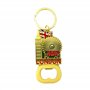 LILAJ Lot de 6 chaînes porte-clés souvenir de Londres - Icônes britanniques - Cabine téléphonique, bus à deux étages, Big Ben, r