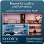 Classe Industrielle 3000W - Couvre Énorme 100m³