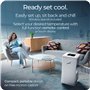 Avalla S-290 ClimaS-tiseur Mobile 10 000BTU; Déshumidificateur 24L, Classe Industrielle 3000W - Couvre Énorme 100m³