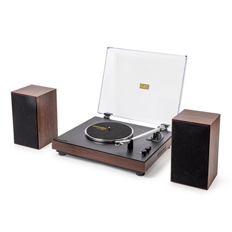Roxel VRP-120 Tourne-disque avec haut-parleurs d'étagère