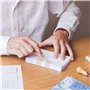 Kit de reliure de carnet par OurHands - Inclut outils de reliure, instructions illustrées et du papier de qualité premium pour f