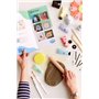 Pott'd Kit Créez-une-Horloge pour Débutants Adultes - Créez Votre Propre Horloge Murale et de Bureau DIY avec de l'Argile à Séch