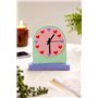 Pott'd Kit Créez-une-Horloge pour Débutants Adultes - Créez Votre Propre Horloge Murale et de Bureau DIY avec de l'Argile à Séch