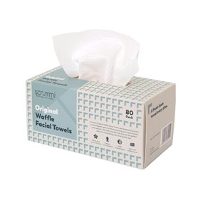 Serviettes jetables biodégradables pour le visage pour peaux sensibles