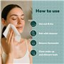 Serviettes jetables biodégradables pour le visage pour peaux sensibles, serviettes nettoyantes pour le visage, soins de la peau 