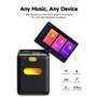 Ikarao Break X2 Machine de Karaoké avec Écran Tactile 10,1", Enceinte Bluetooth 600W, 2 Micros sans Fil et Éclairage LED – Idéal