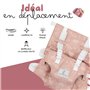 Chaise Enfant Portable, Siège Bébé Facile à Transporter, et Lavable, Harnais Chaise Haute Bébé 6 Mois à 3 Ans avec Sangle de Séc