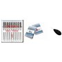 Organ Lot de 10 aiguilles universelles pour machine à coudre domestique 130 705 H