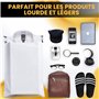 UGIX Enveloppe Plastique Expedition, 100Pcs-4 Tailles Différentes - Autoadhésive Emballage Colis Vetement-Résiste à l’eau et aux