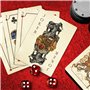 Hungry Minds The Game Jeu de Cartes - Jeu de 54 Cartes de Poker Professionnelles - Cartes à Jouer Standard de Сollection Vintage