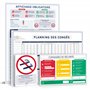 Affichage Obligatoire Entreprise 2025 – Kit Complet Conforme : consignes de Sécurité