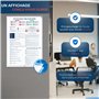 Affichage Obligatoire Entreprise 2025 – Kit Complet Conforme : consignes de Sécurité, Interdiction de Fumer, Premiers Secours, C