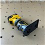 Adaptateur de rail de guidage de toupie compatible avec débroussailleuse Dewalt pour piste de scie plongeante DCW604NT DCW600N D