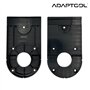 Adaptateur de rail de guidage de toupie compatible avec débroussailleuse Dewalt pour piste de scie plongeante DCW604NT DCW600N D