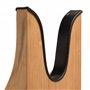 William Hunter Cric de bottes en bois | Extracteur de bottes en caoutchouc robuste avec bord en caoutchouc rembourré | Extracteu
