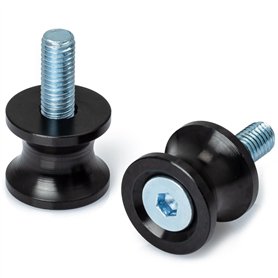 Moto Bequille Diabolos Coloré M12 Chrome Accessoires Garage Reparation noir