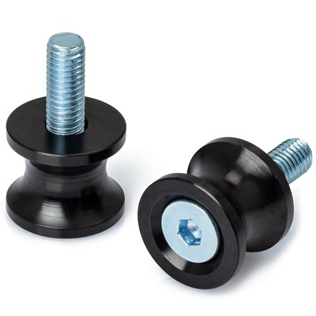 Moto Bequille Diabolos Coloré M12 Chrome Accessoires Garage Reparation noir