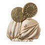BeautifulGreekStatues Sainte Famille Jésus Christ Marie Joseph Statue Figurine Religieuse Peinte À La Main 12 cm
