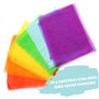 Kleintober I Foulard À Jongler I 6 Foulards sensoriels en Mousseline pour Danser et Jongler, Instructions pour Les Premiers Jeux
