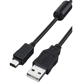 De haute qualité – câble USB pour appareils photo numériques Olympus – câble USB CB-USB5/CB-USB6 – Fonctionne avec Olympus Model