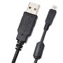 DragonTrading® Câble de données USB 12 broches pour appareil photo numérique Olympus FE140/U830/U840/U850/D425/D435 Longueur : 1