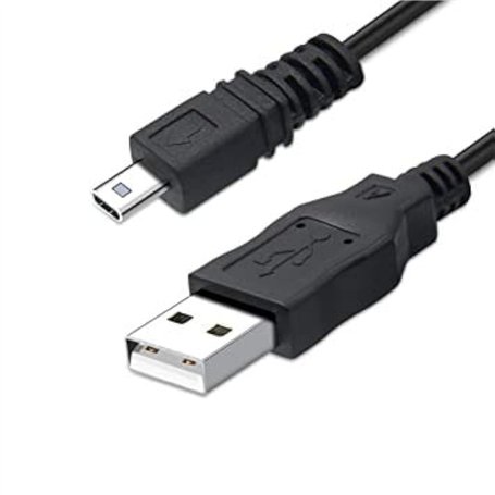 Dragon Trading - Câble USB de rechange compatible de haute qualité pour appareil photo numérique Fujifilm Finepix JV300 / JV305