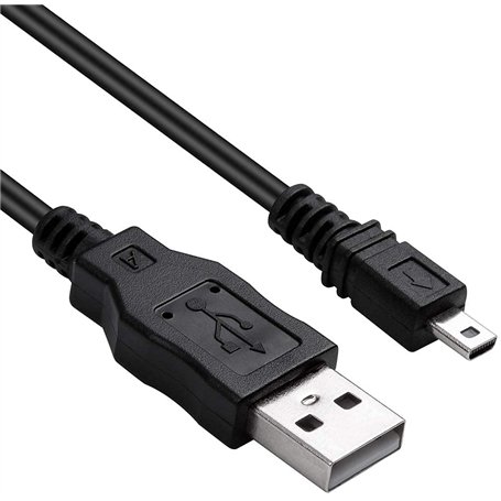 Dragon Trading Câble de remplacement compatible Nikon UC-E6 pour le chargement et le transfert de données dans les appareils pho