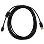 Dragon Trading® Lot de 2 câbles de charge USB de 2 m pour manette Sony PS4 avec connecteurs en or plaqué