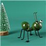 4PCS Ant ornements de jardin Jardin Art Métal Sculpture Ant Ornement coloré mignon d'insectes pour Hanging Wall Art Jardin Pelou