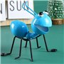 4PCS Ant ornements de jardin Jardin Art Métal Sculpture Ant Ornement coloré mignon d'insectes pour Hanging Wall Art Jardin Pelou