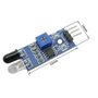 Aihasd 10 pièces LM393 Module de barrière infrarouge Obstacle Évitement Capteur de détection Reconnaissance de lignes noir et bl