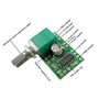 Aihasd 5 pièces PAM8403 Mini Carte amplificateur Audio DC 5V 3W+3W Numérique Amplificateur Audio Module amplificateur de Puissan