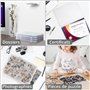 Winter Shore Porte Documents A4 [Pack de 4] - Protege Document pour Organiser Lettres, Albums, Magazines - Rangement Document Ad