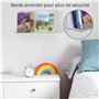 Winter Shore Etageres Murales en Acrylique Transparent 380 mm [Lot de 4] - Etagere Invisible Livres, Décoration, Plantes, Jouets