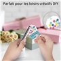 Winter Shore Perforatrice 1 Trou - Perforeuse 1 Trou Portative Diamètre Trou 6 mm - Profondeur 5 cm - Capacité 20 Feuilles - Col