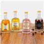 Winter Shore Bouteille Verre de 375 ml (Lot de 6) - Bouteille Rhum Arrangé Vide - Bouteille Vide Réutilisables pour Jus & Huiles