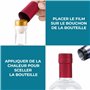 Winter Shore Bouteille Verre de 375 ml (Lot de 6) - Bouteille Rhum Arrangé Vide - Bouteille Vide Réutilisables pour Jus & Huiles