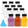 Winter Shore Bouteilles Plastiques Réutilisables de 180 ml [Lot de 12] - Transparentes