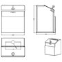 Grand Sac à Linge en Toile avec Cordon de Serrage pour Jouets Stockage Voyage Lave-linge
