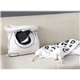 Grand Sac à Linge en Toile avec Cordon de Serrage pour Jouets Stockage Voyage Lave-linge