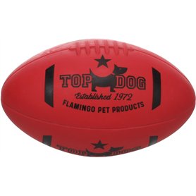 Flamingo Jouet pour Chien Downa Rugby Rouge – 15