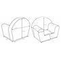 Simba Pat Patrouille Fauteuil 'Pattes', Bleu